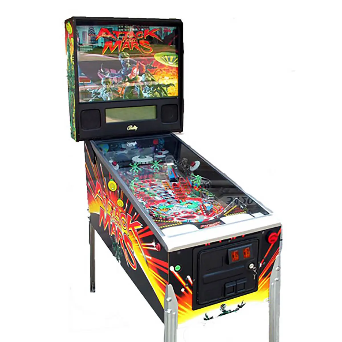 Attack From Mars Pinball Machine by Bally Attack From Mars Pinball Machine by Bally