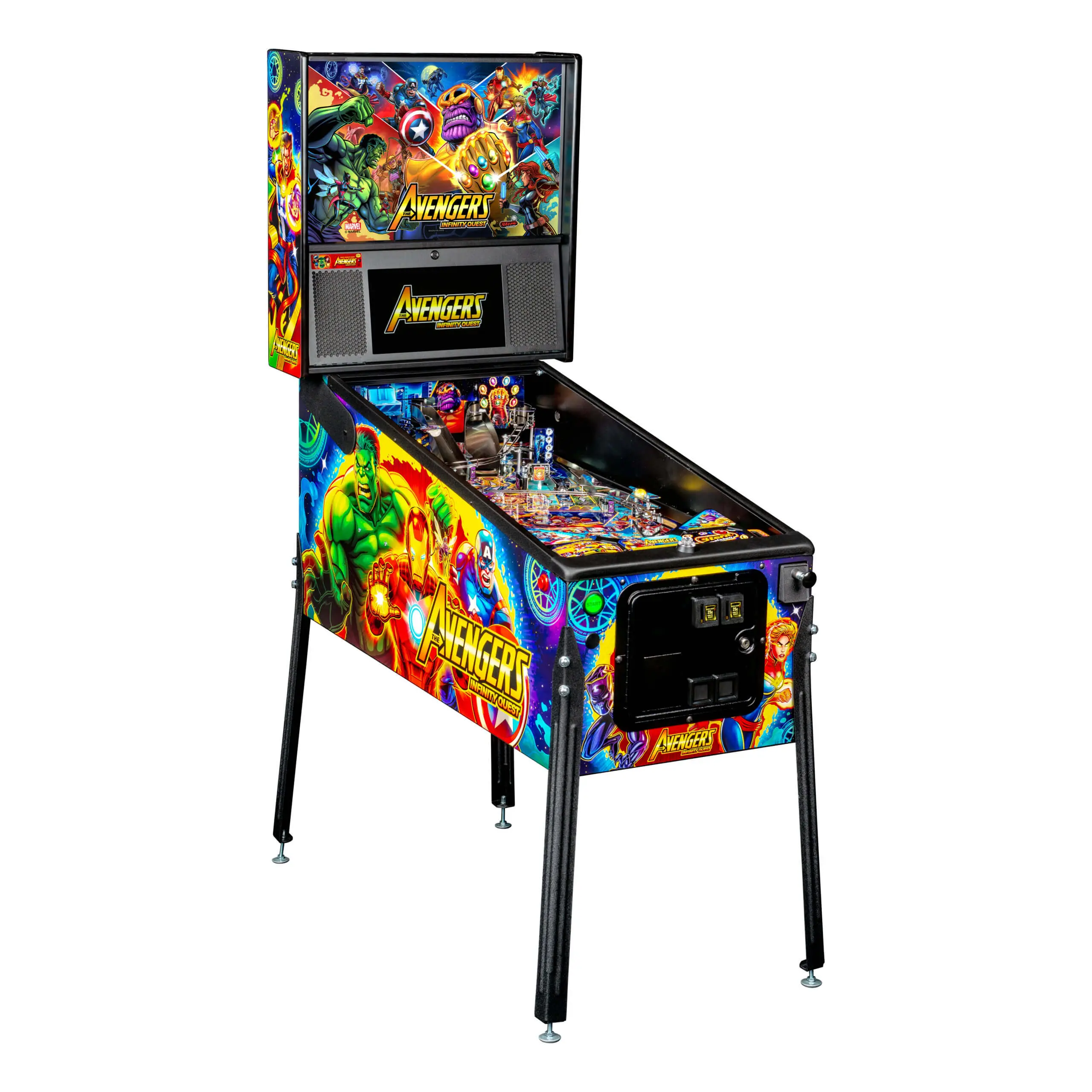 avengers infinity quest pro pinball machine by stern avengers infinity quest pro pinball machine by stern