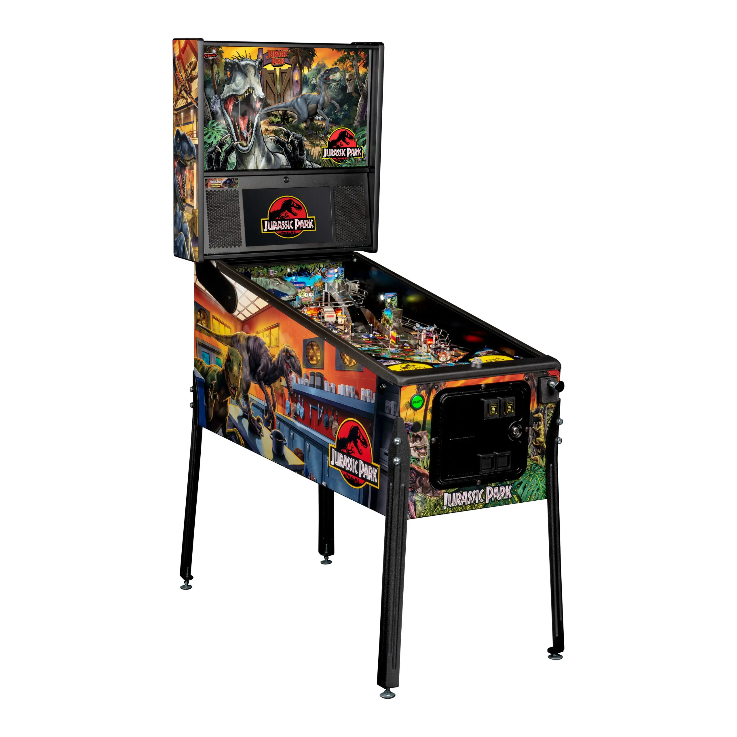 Jurassic Park Premium Pinball Machine by Stern Jurassic Park Premium Pinball Machine by Stern