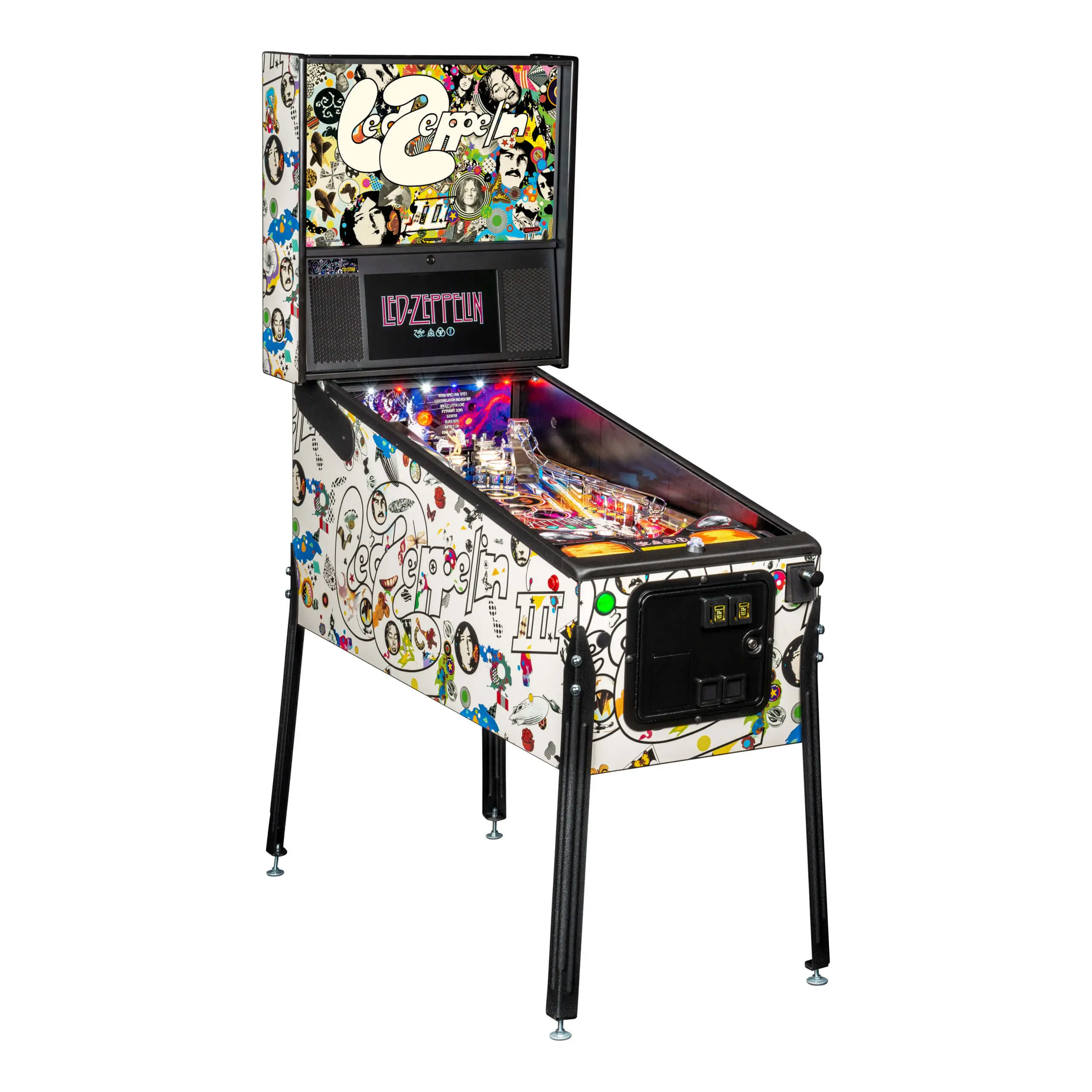 Led Zeppelin Pro Pinball Machine by Stern Led Zeppelin Pro Pinball Machine by Stern