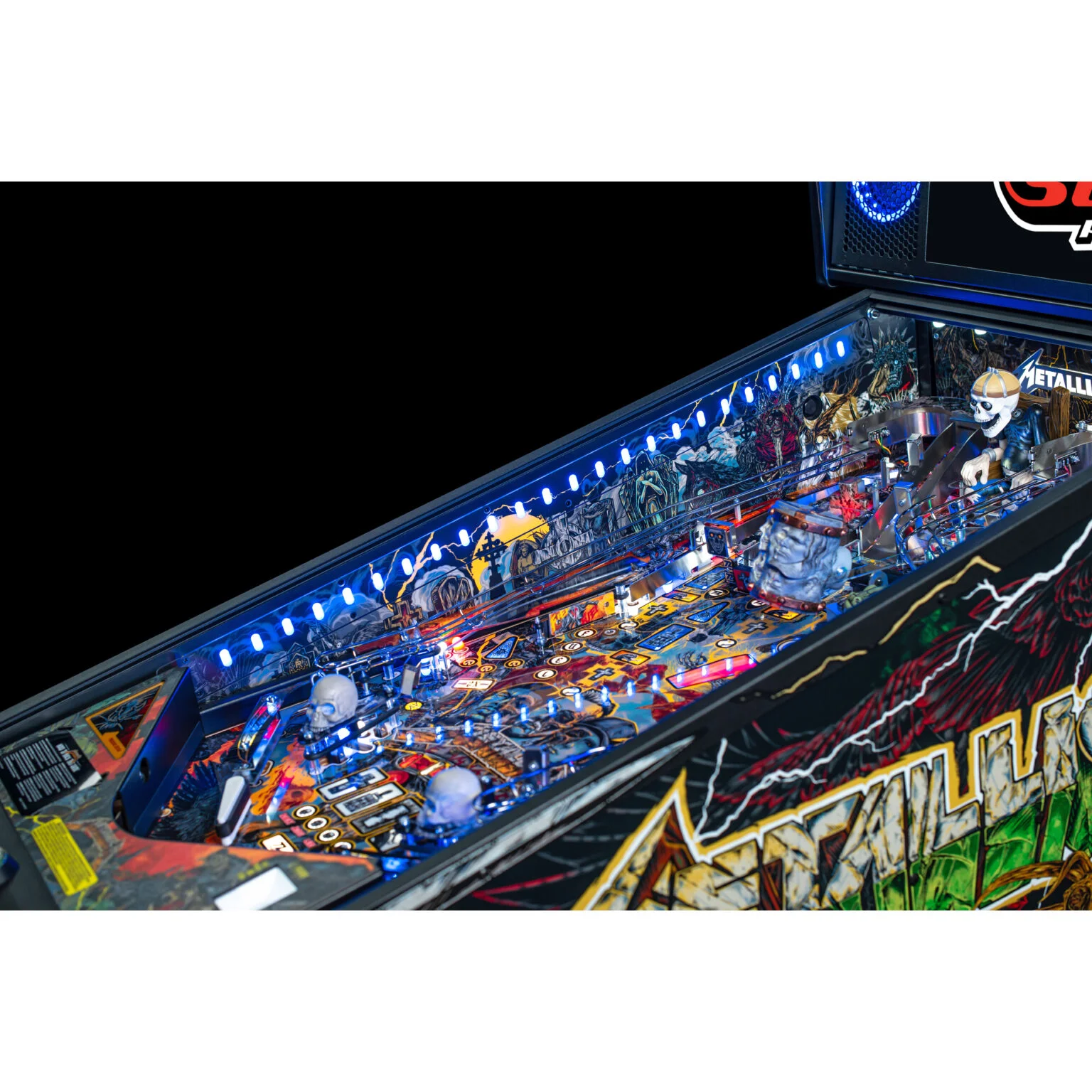 Metallica Remastered Pinball Cabinet Expression Lights Accessory Metallica Remastered Pinball Cabinet Expression Lights Accessory