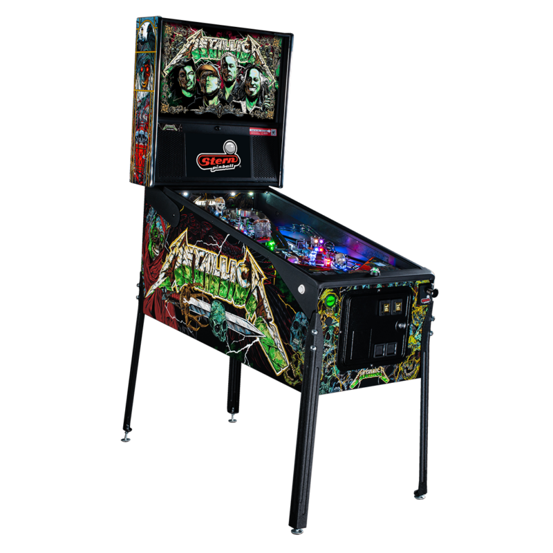 Metallica Remastered Premium Pinball Machine by Stern