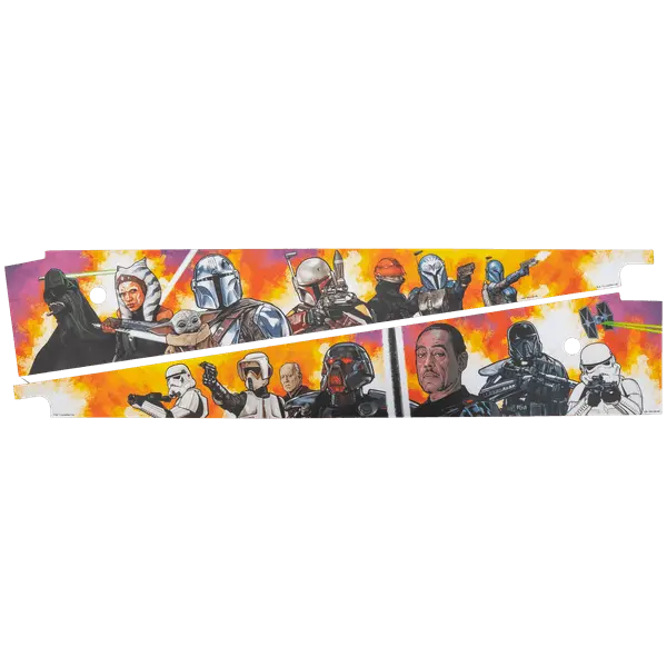 The Mandalorian Pinball Art Blades